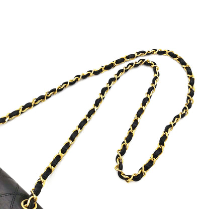 Chanel Quilted Lambskin CC Flap Chain Shoulder Bag