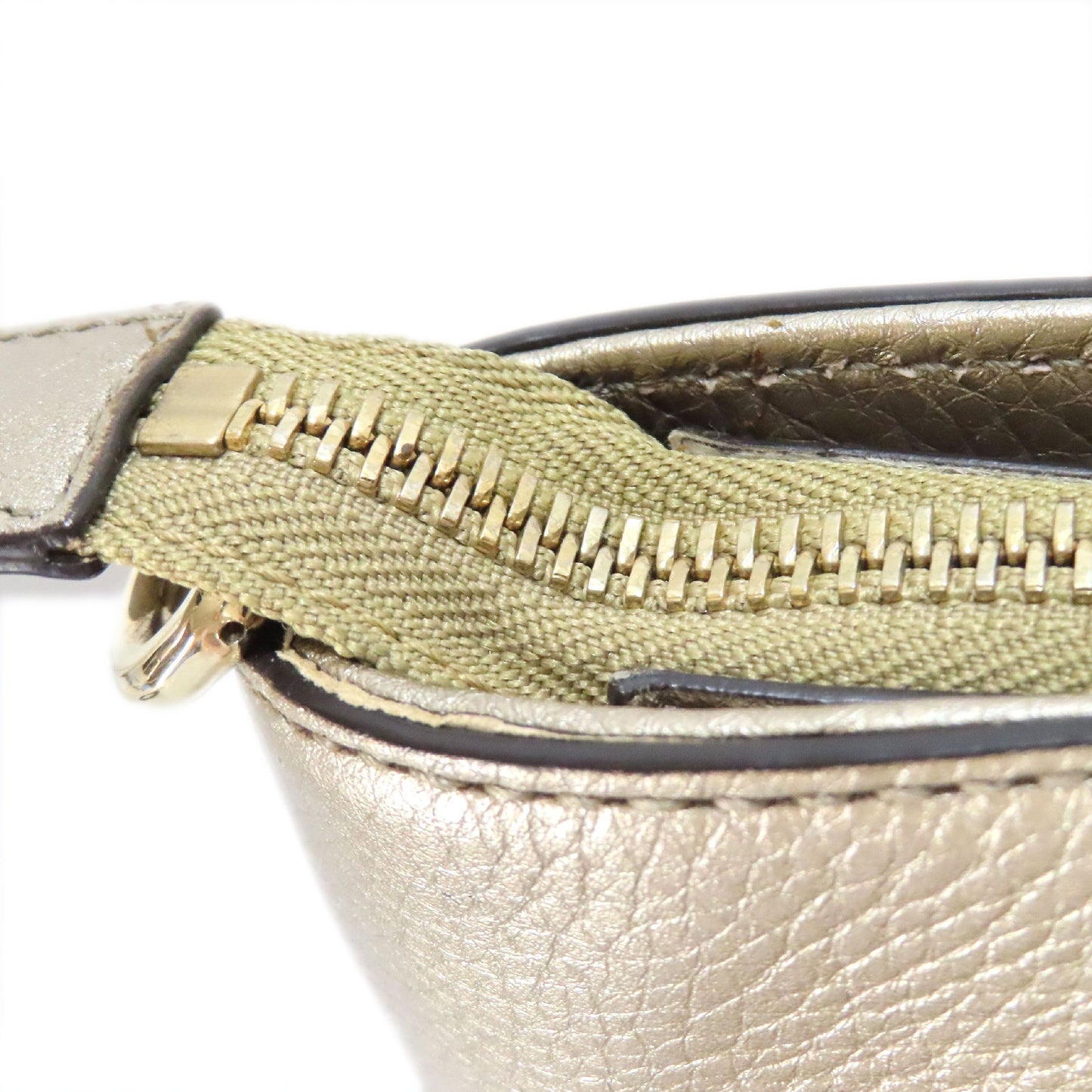 Gucci Pebbled Calfskin Soho Small Top Handle Bag