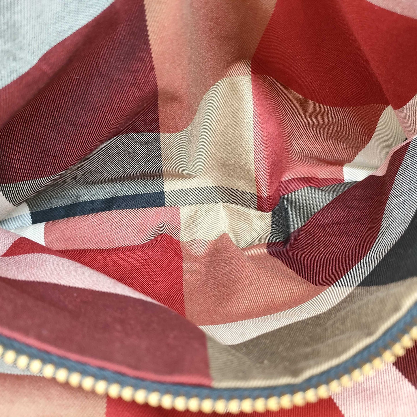 Burberry Denim Blue Label Tote Bag