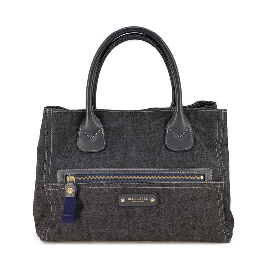 Burberry Denim Blue Label Tote Bag