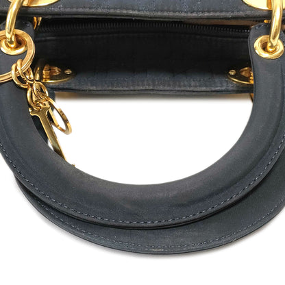 Dior Cannage Nylon Lady Dior Small Tote Bag