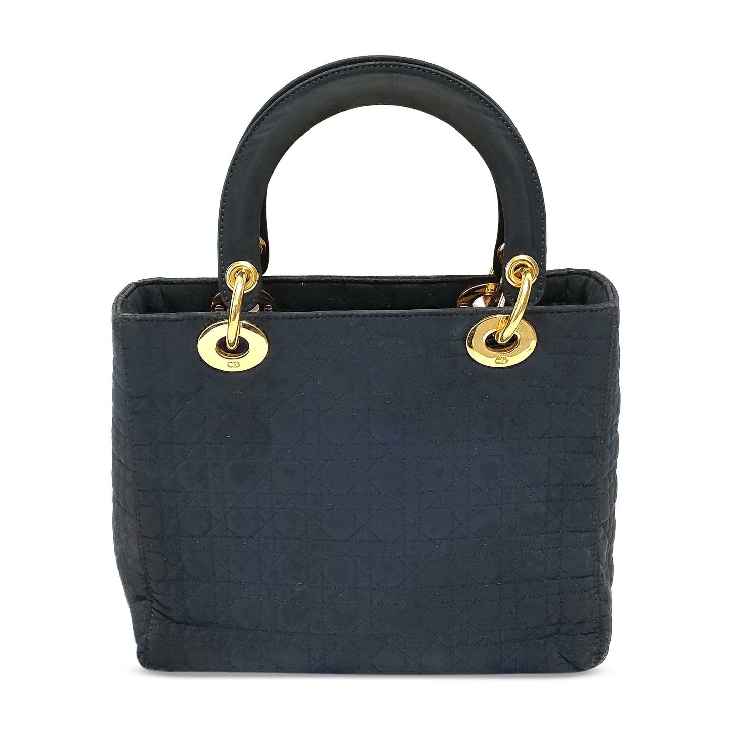 Dior Cannage Nylon Lady Dior Small Tote Bag