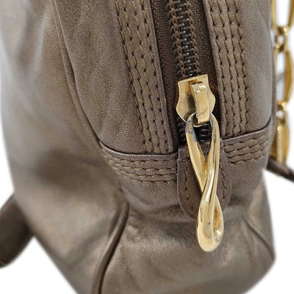 Loewe Anagram Leather Chain Shoulder Bag