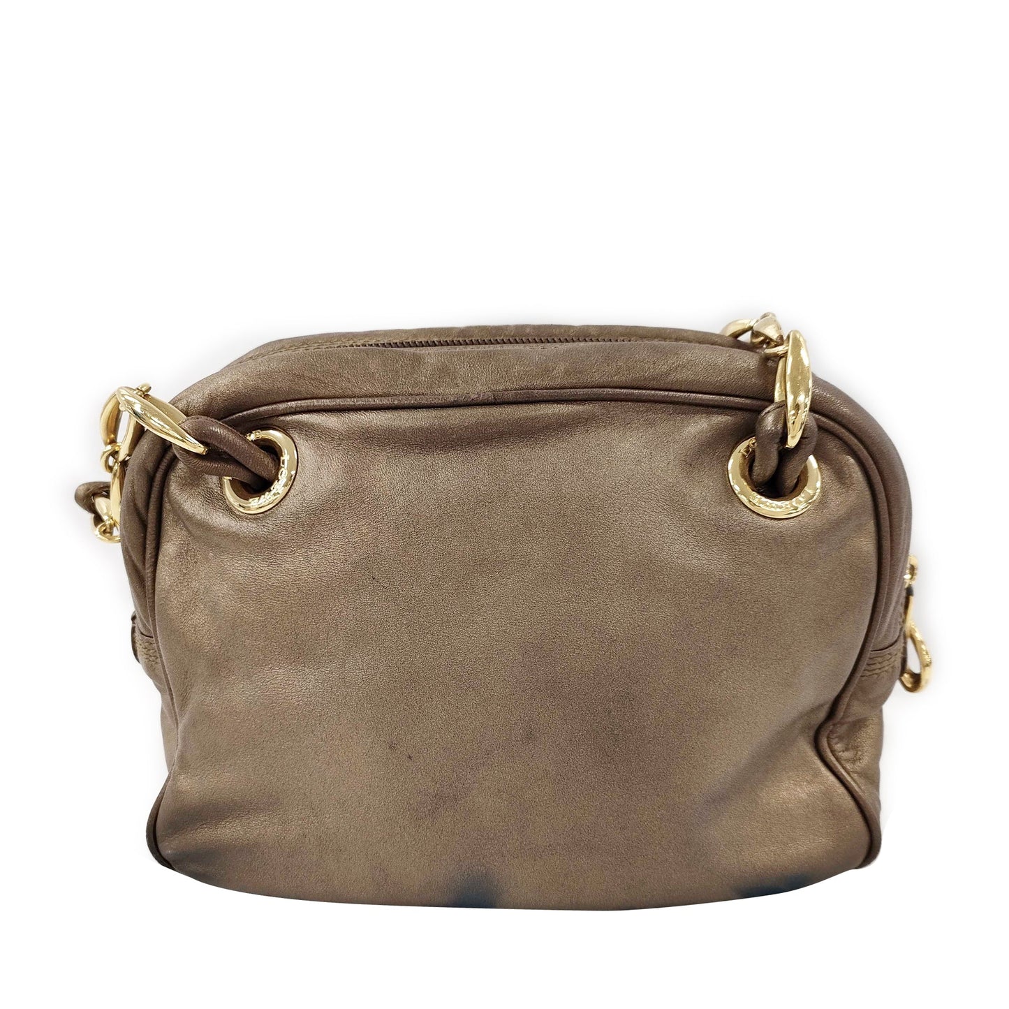 Loewe Anagram Leather Chain Shoulder Bag