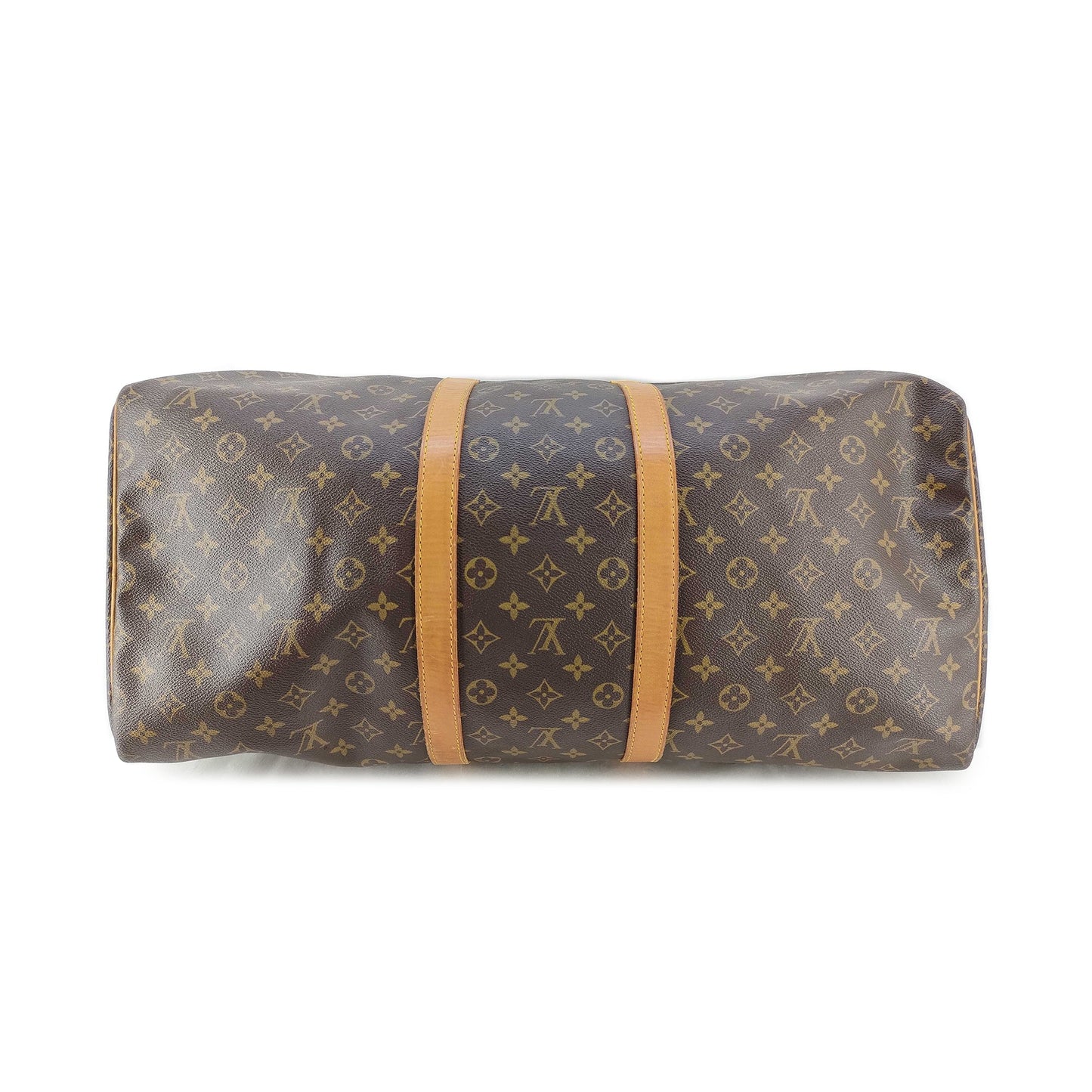 Louis Vuitton Monogram Canvas Keepall 55 Boston Travel Bag MI8901