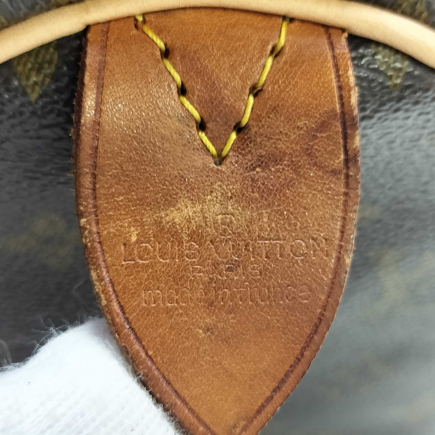 Louis Vuitton Monogram Canvas Speedy 30 Boston Bag MI882