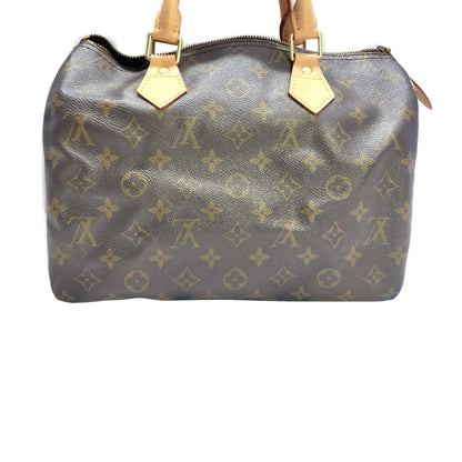 Louis Vuitton Monogram Canvas Speedy 30 Boston Bag MI882