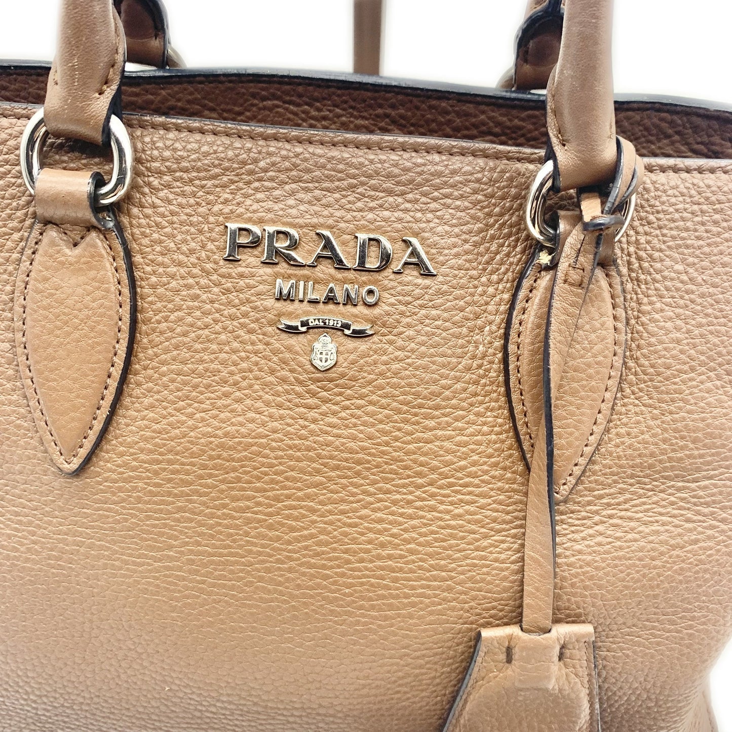 Prada Vitello Phenix Convertible Tote Bag