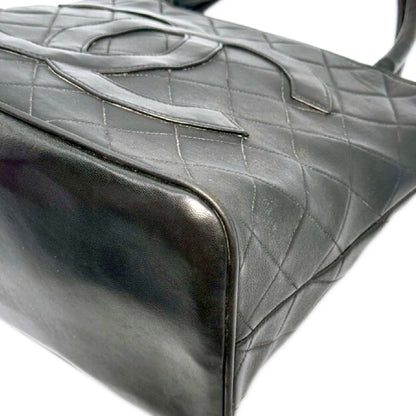 Chanel Quilted Lambskin Medallion Tote Bag