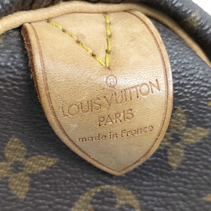 Louis Vuitton Monogram Canvas Speedy 35 Boston Bag MB1901
