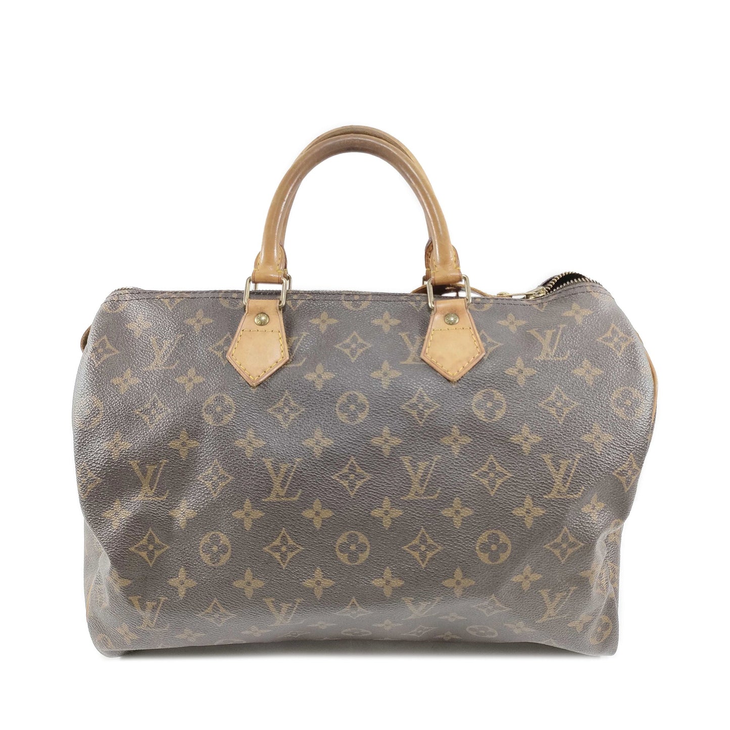 Louis Vuitton Monogram Canvas Speedy 35 Boston Bag MB1901