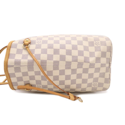 Louis Vuitton Damier Azur Canvas Neverfull MM Tote Bag AR4089