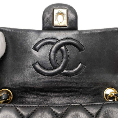 Chanel Quilted Lambskin Classic Flap Mini Shoulder Bag