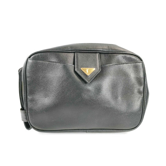 YSL Leather Clutch Bag