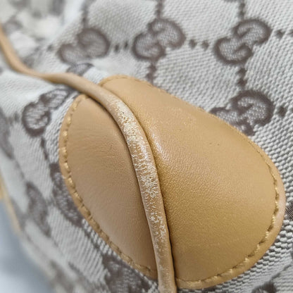 Gucci GG Canvas Web Boston Bag