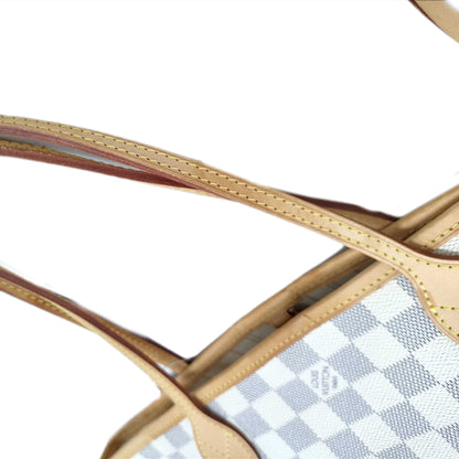 Louis Vuitton Damier Azur Canvas Neverfull PM Tote Bag SD4150
