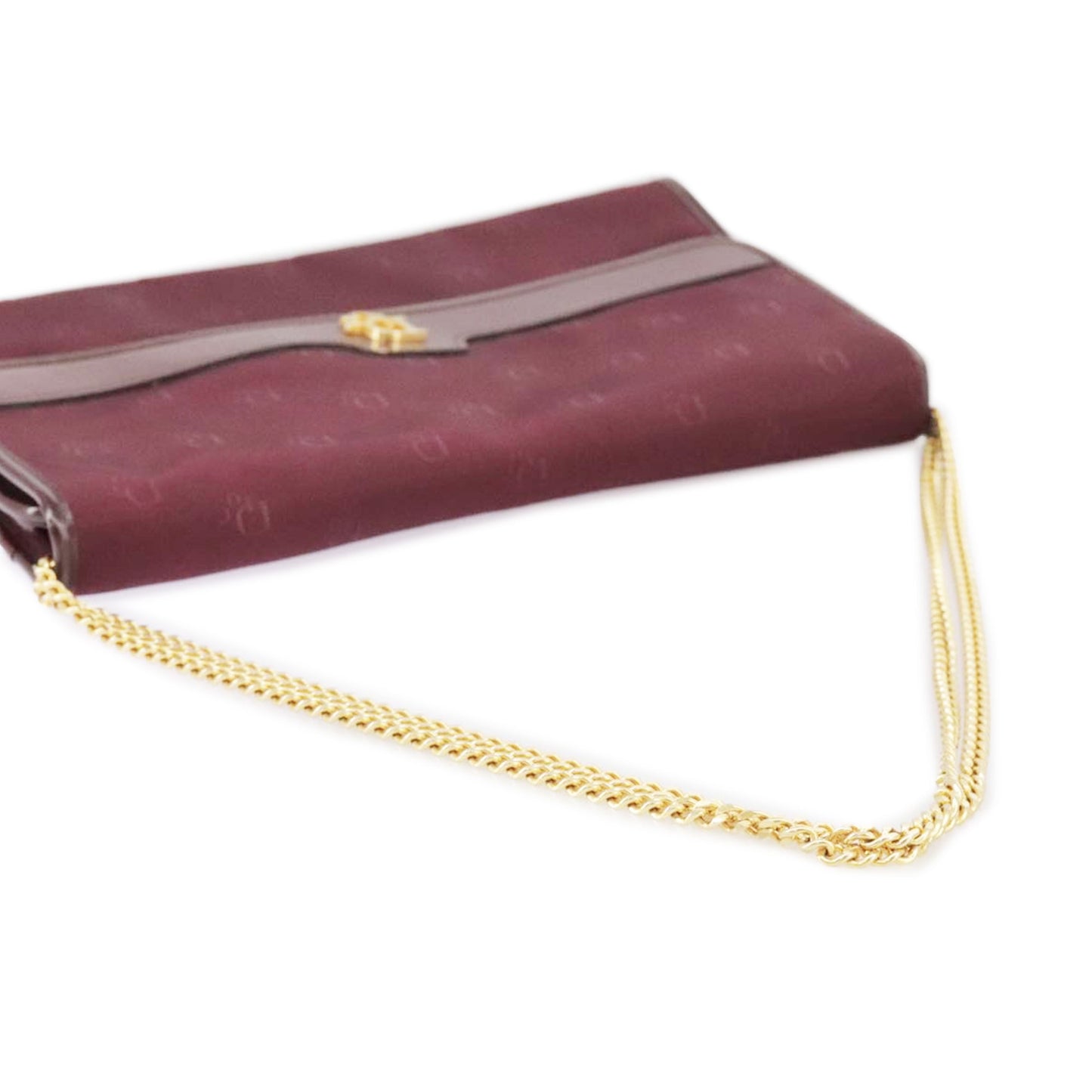 Dior Trotter Canvas Chain Shoulder Bag