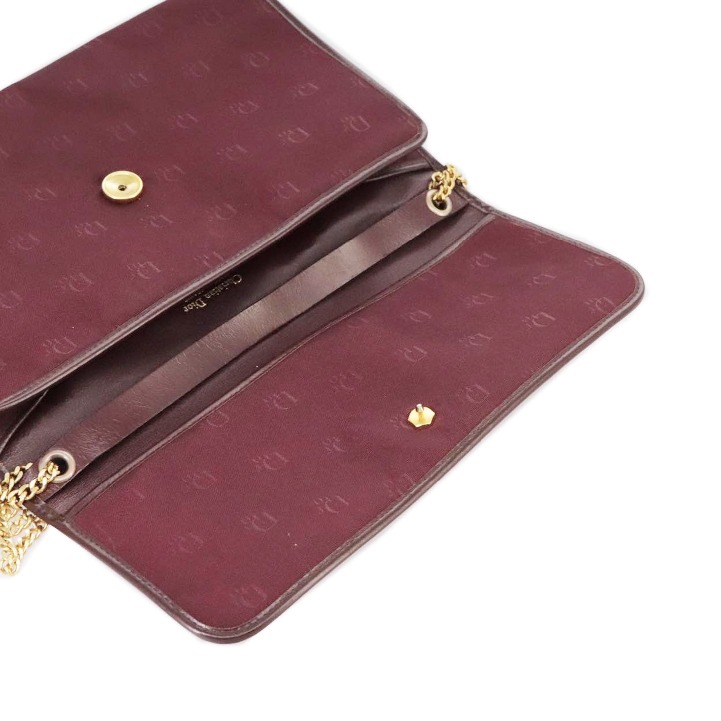Dior Trotter Canvas Chain Shoulder Bag