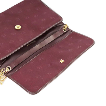 Dior Trotter Canvas Chain Shoulder Bag
