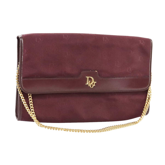 Dior Trotter Canvas Chain Shoulder Bag