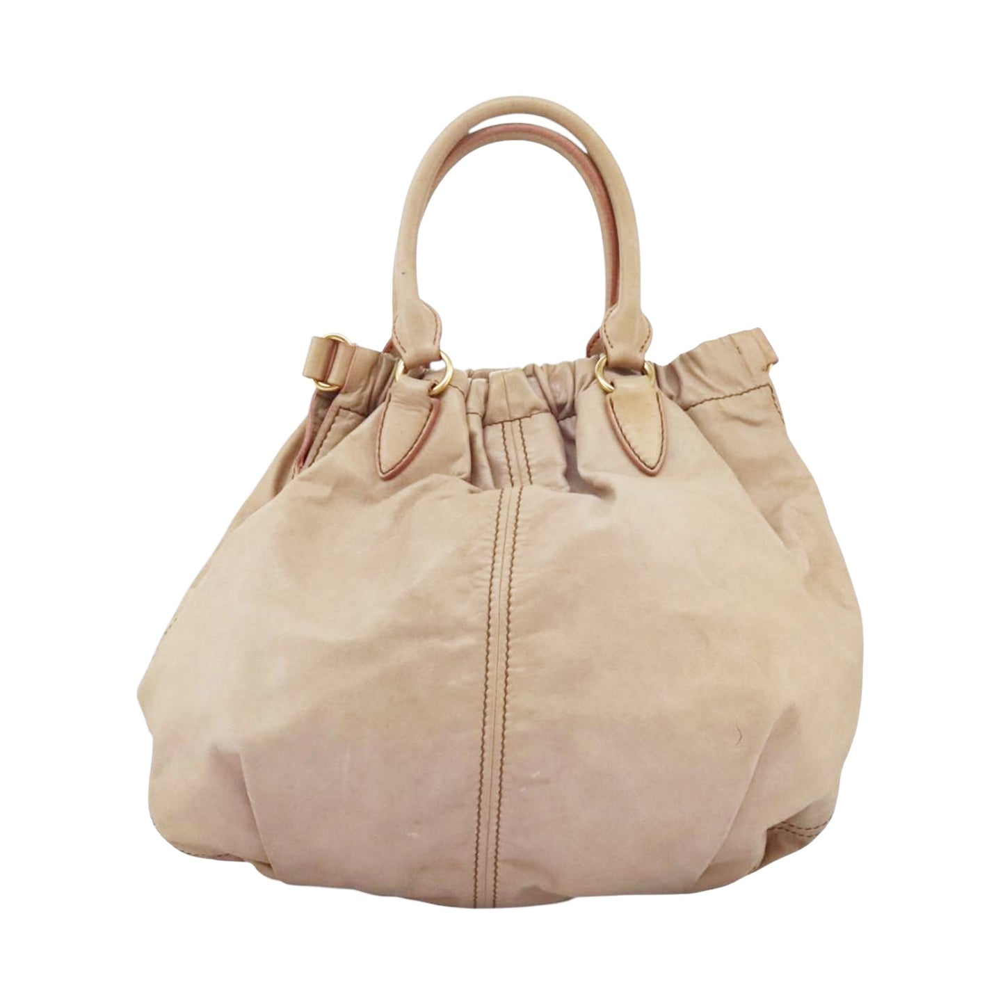 Miu Miu Vitello Leather Shoulder Bag
