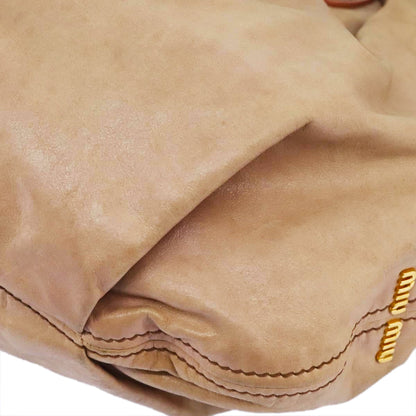 Miu Miu Vitello Leather Shoulder Bag