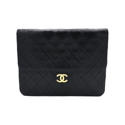 Chanel Quilted Lambskin Classic Flap Shoulder Bag