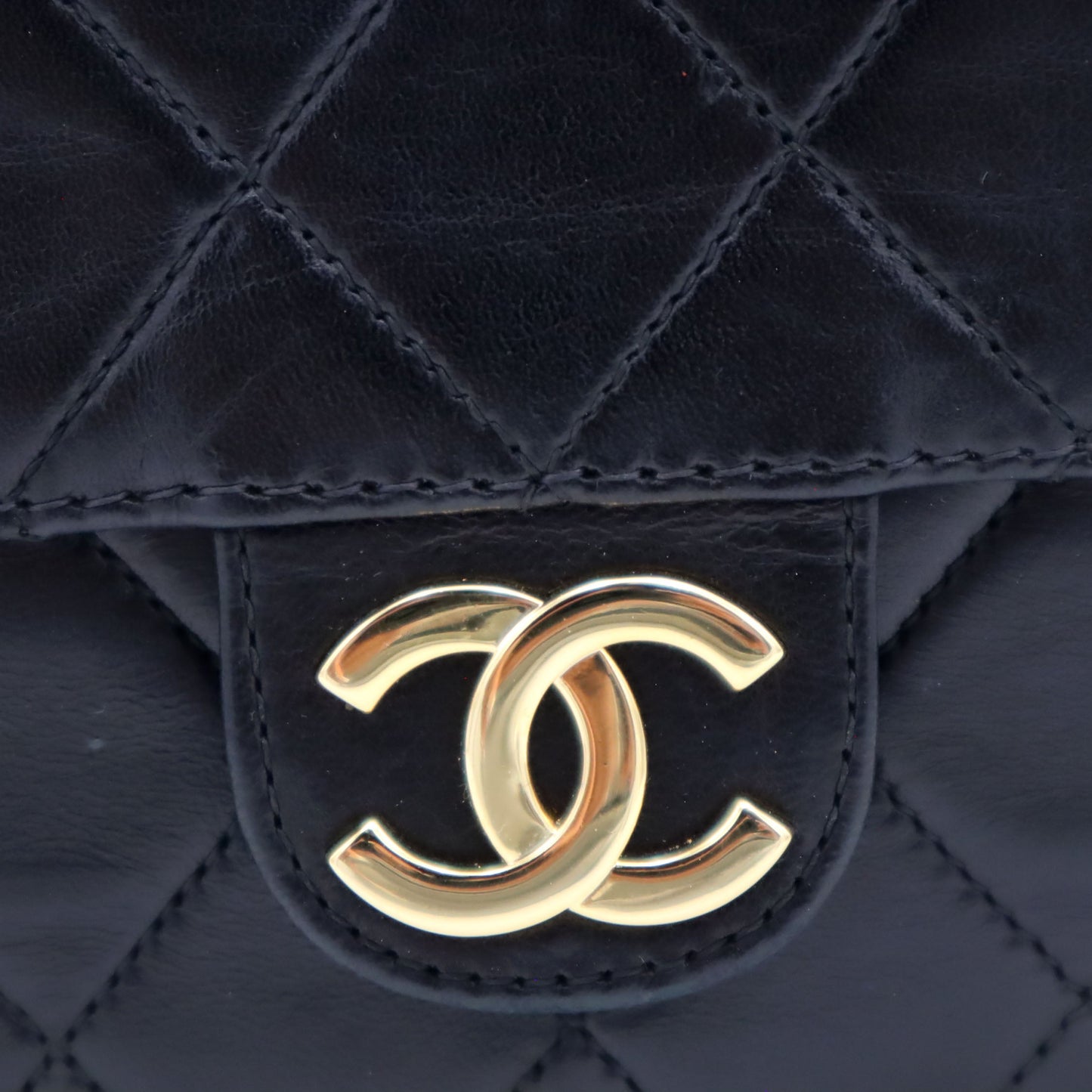 Chanel Quilted Lambskin Classic Flap Shoulder Bag