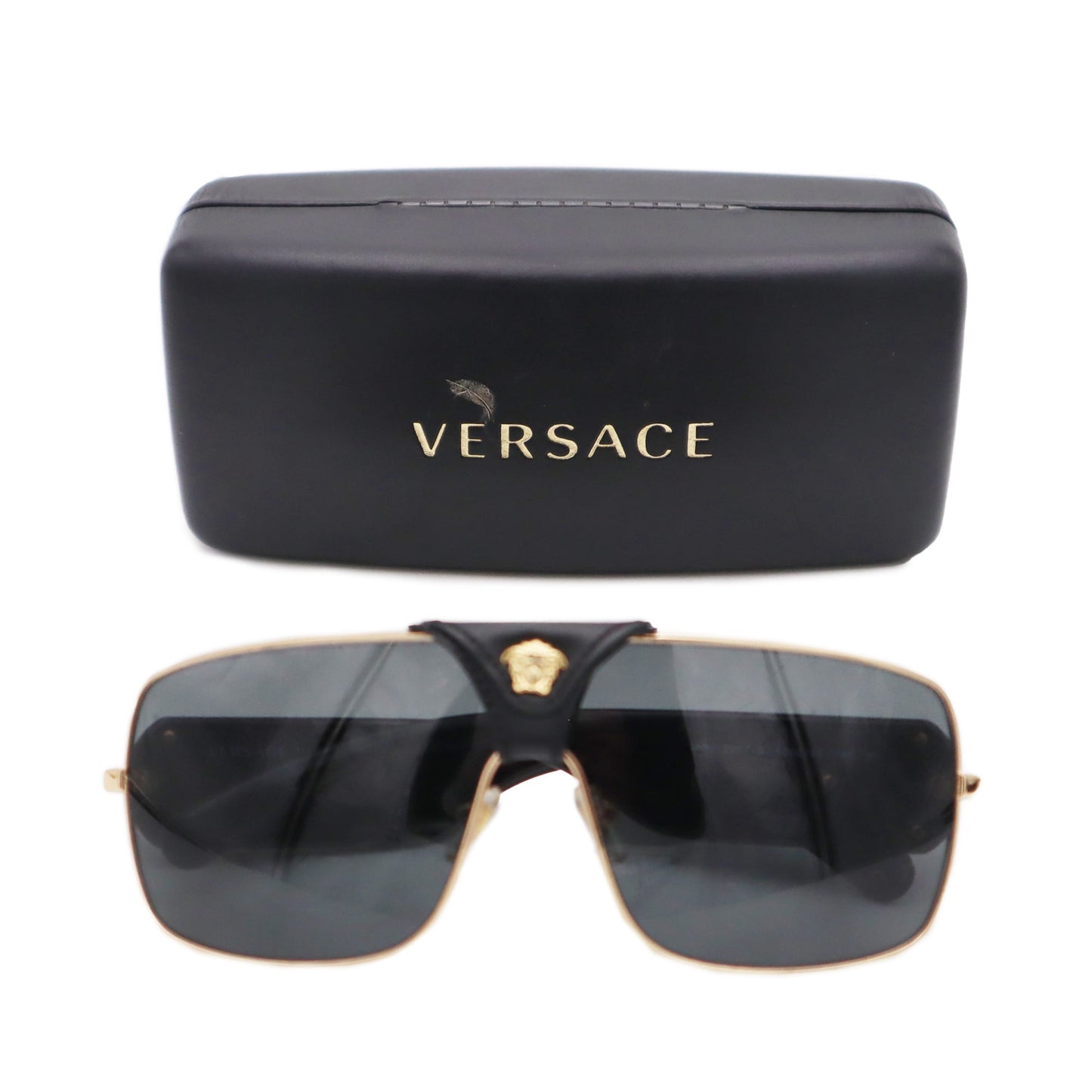 Versace Squared Baroque Sunglasses