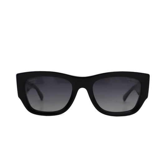 Chanel Acetate Rectangle Sunglasses