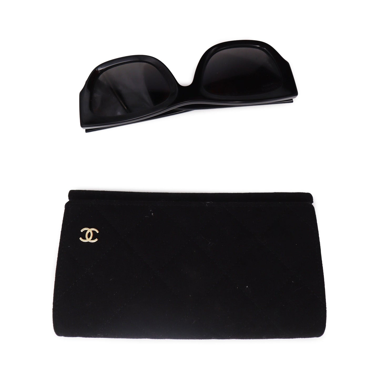 Chanel Acetate Rectangle Sunglasses