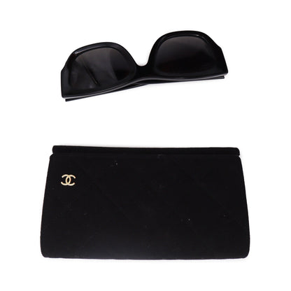 Chanel Acetate Rectangle Sunglasses