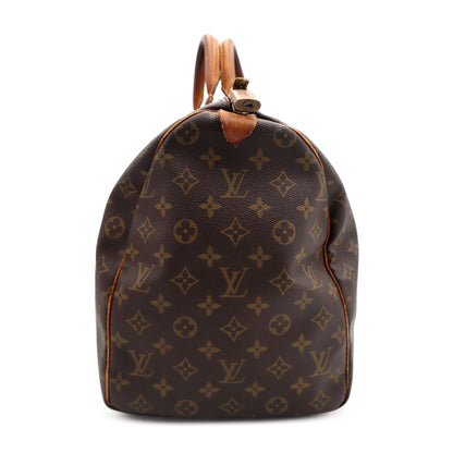 Louis Vuitton Monogram Canvas Keepall 50 Boston Travel Bag 893FC