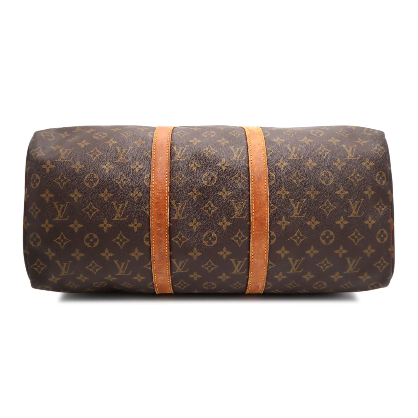 Louis Vuitton Monogram Canvas Keepall 50 Boston Travel Bag 893FC
