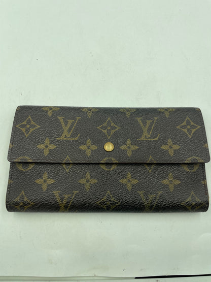 Louis Vuitton Monogram Canvas Sarah Wallet TH0919