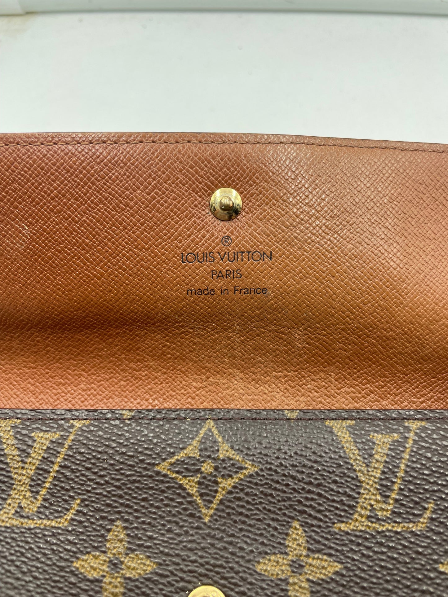 Louis Vuitton Monogram Canvas Sarah Wallet TH0919