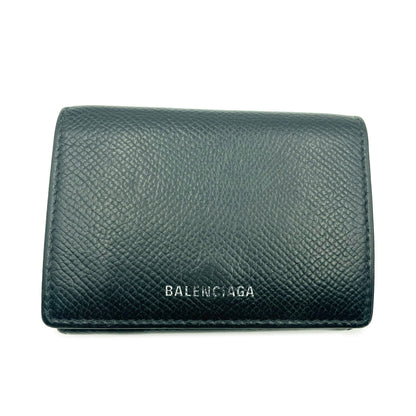 Balenciaga Leather Tri-Fold Wallet