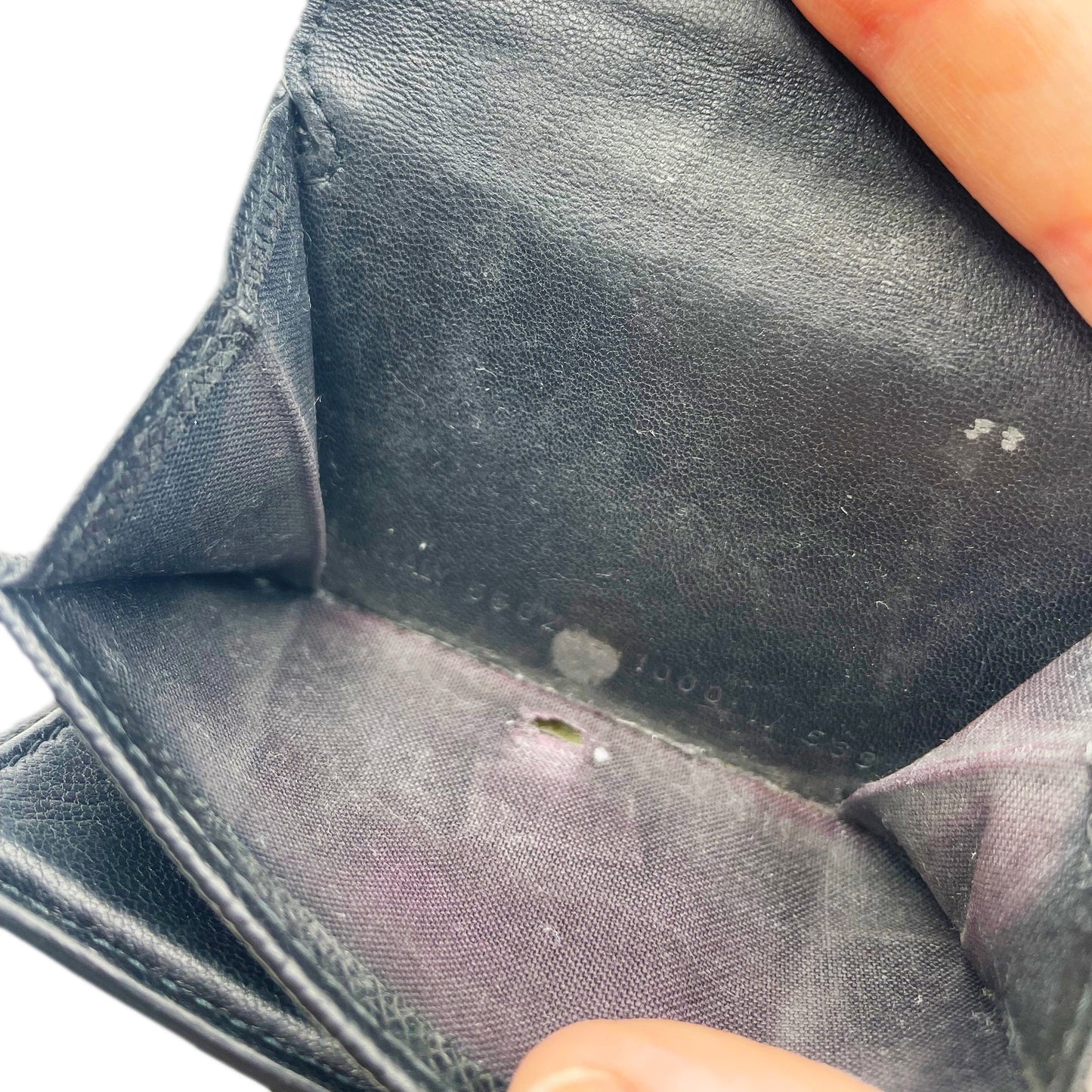 Balenciaga Leather Tri-Fold Wallet