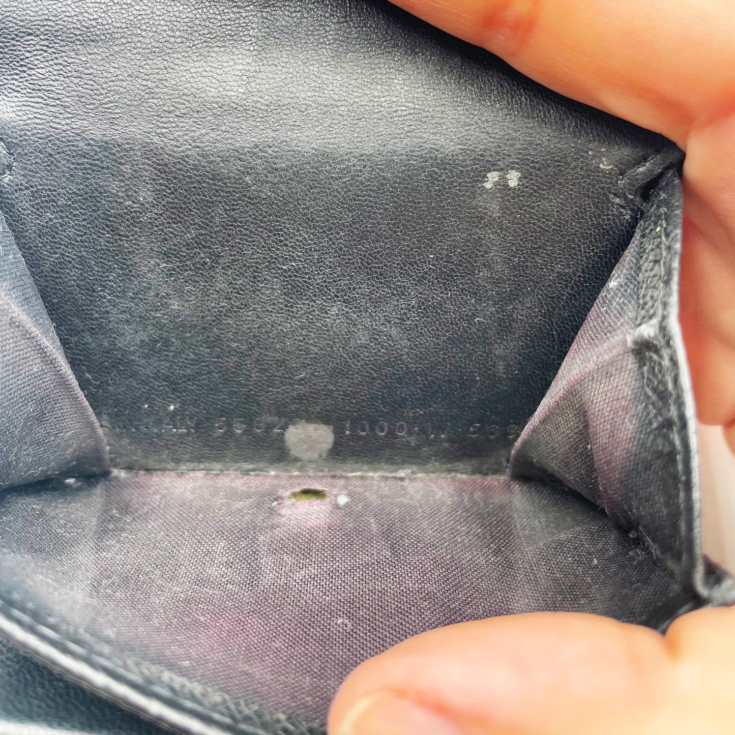 Balenciaga Leather Tri-Fold Wallet