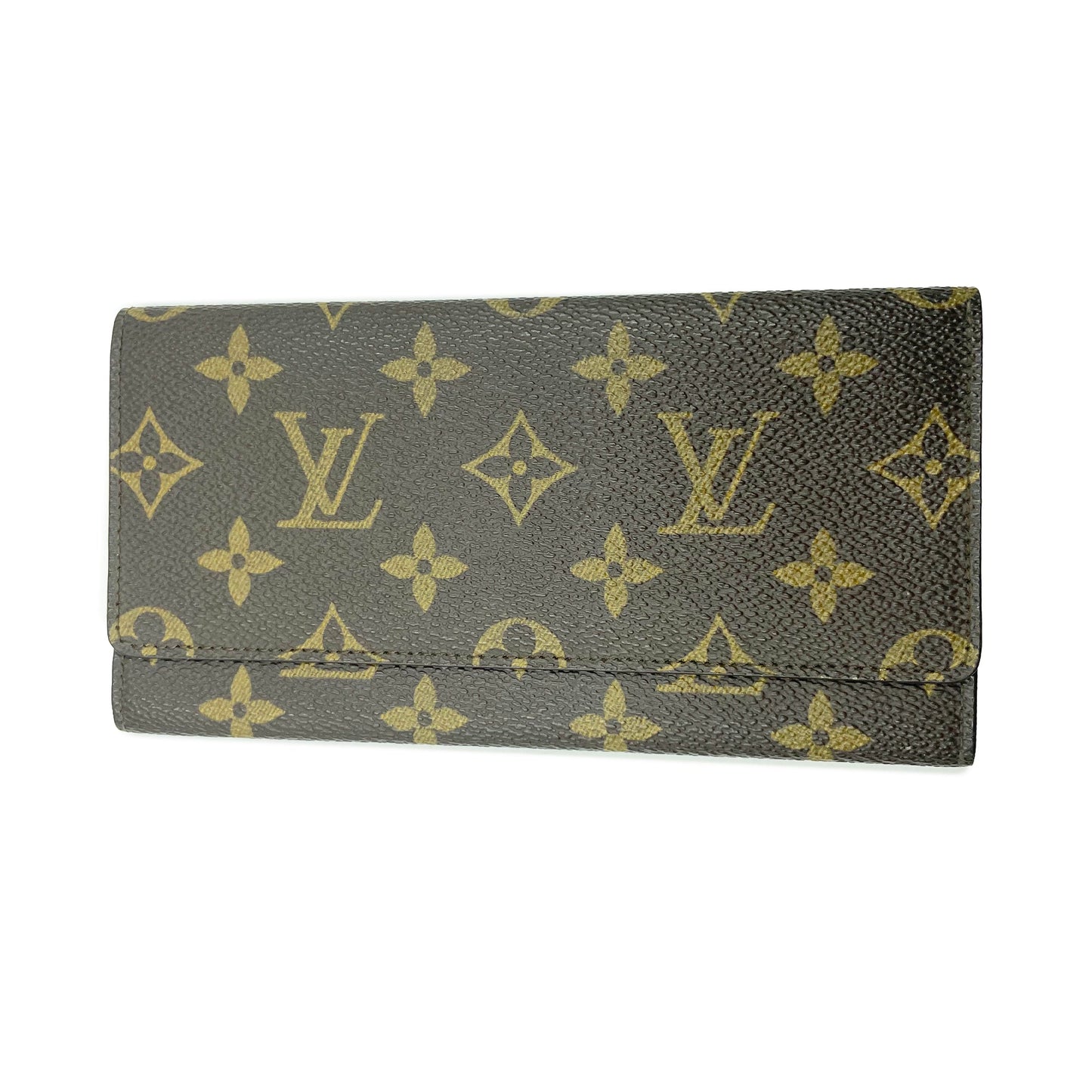 Louis Vuitton Monogram Canvas Long Wallet