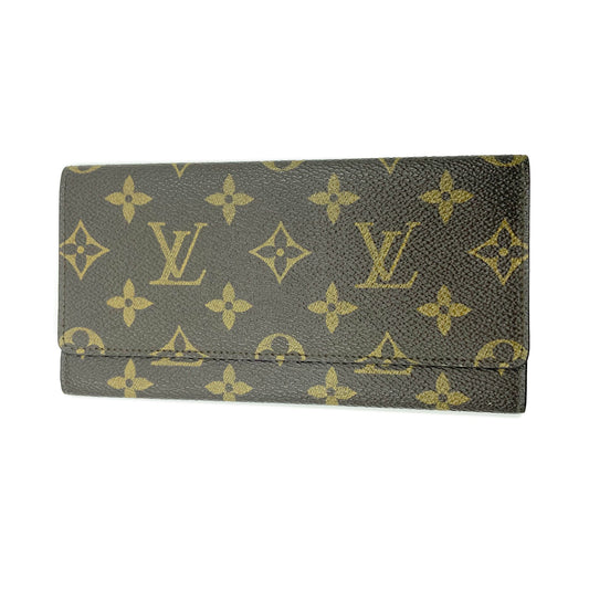Louis Vuitton Monogram Canvas Long Wallet