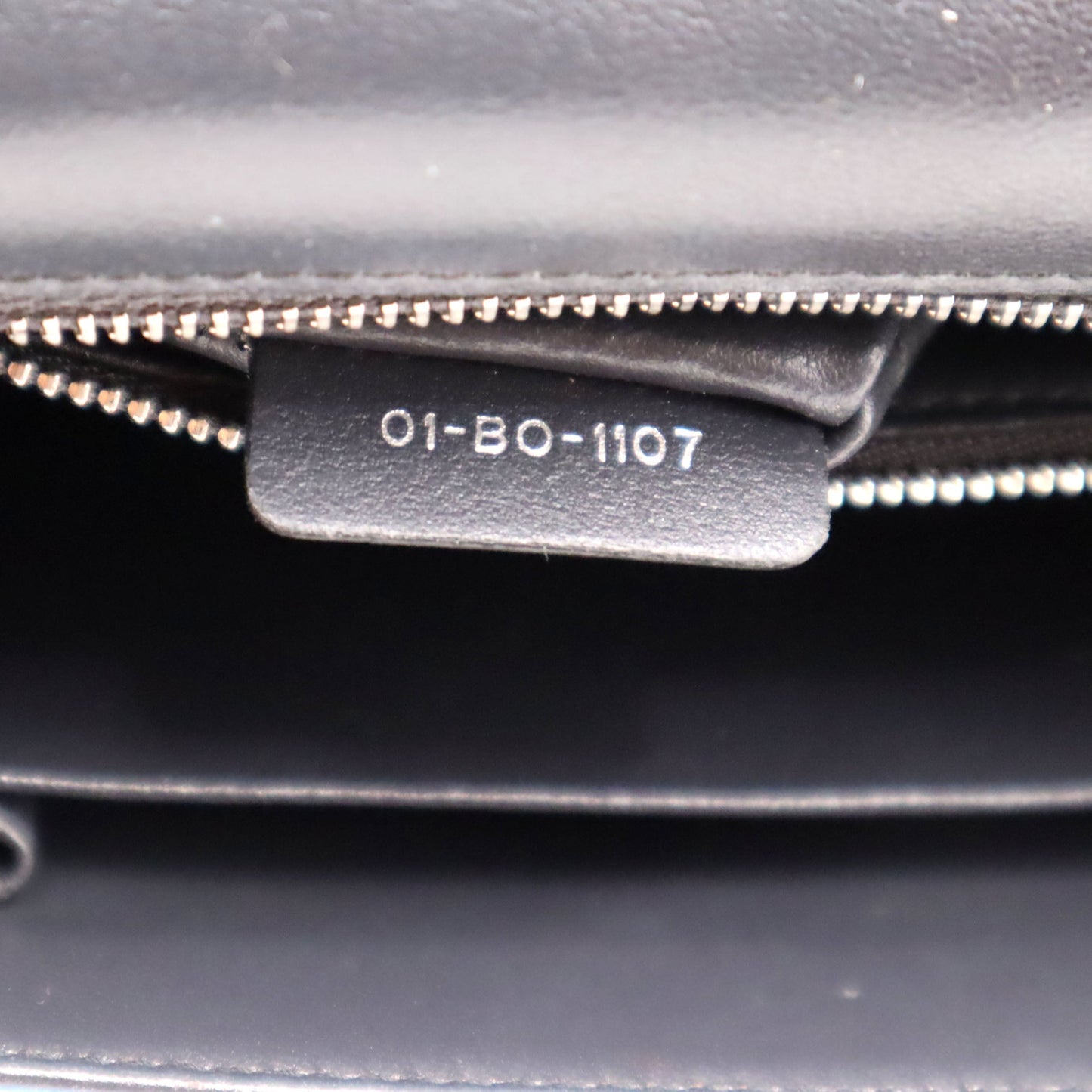 Dior Micro-Cannage Metallic Patent Medium Diorama Shoulder Bag