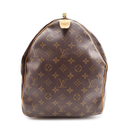 Louis Vuitton Monogram Canvas Keepall 55 Boston Travel Bag SP1926