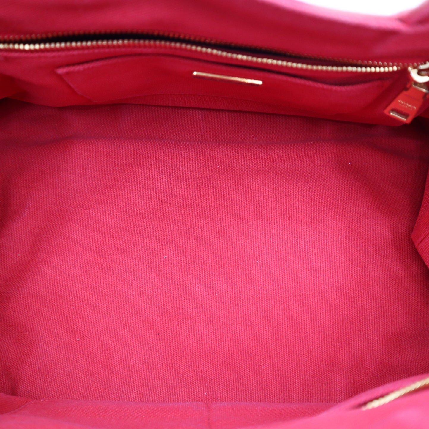 Prada Canapa Canvas Studded Convertible Tote Bag