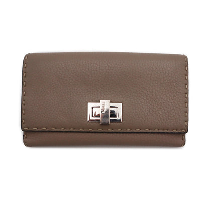 Fendi Cuoio Romano Selleria Peekaboo Continental Wallet