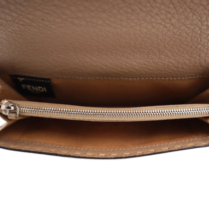 Fendi Cuoio Romano Selleria Peekaboo Continental Wallet