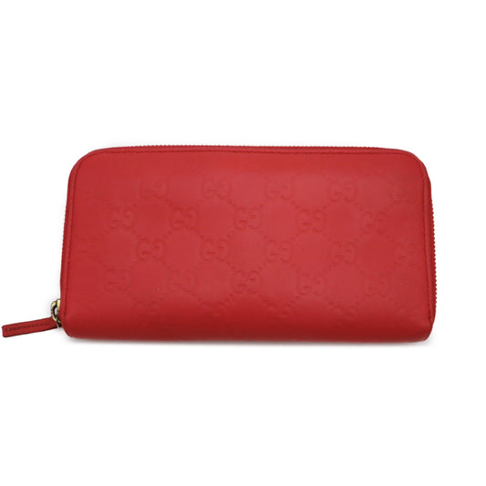 Gucci Guccissima Leather Zip Around Wallet