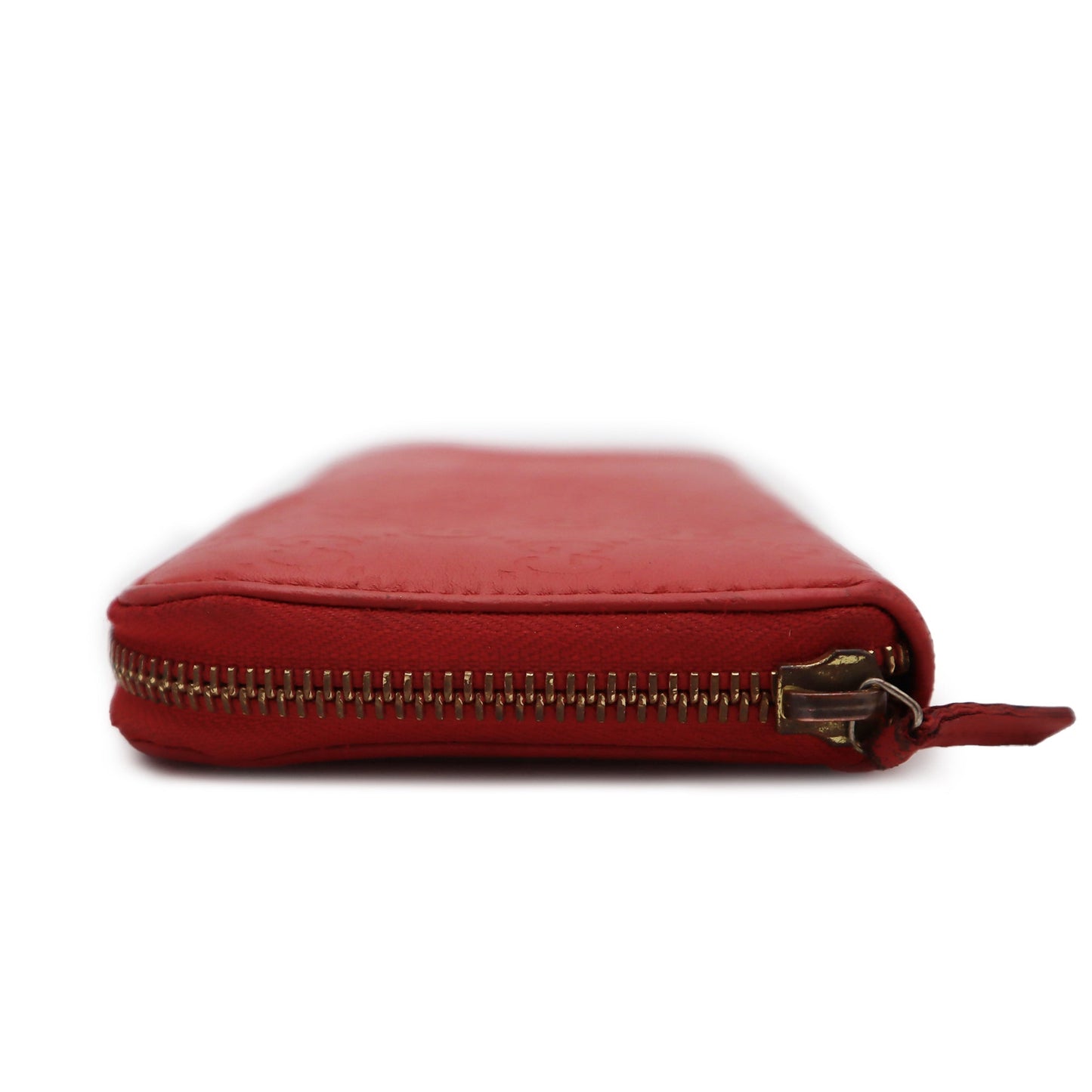 Gucci Guccissima Leather Zip Around Wallet
