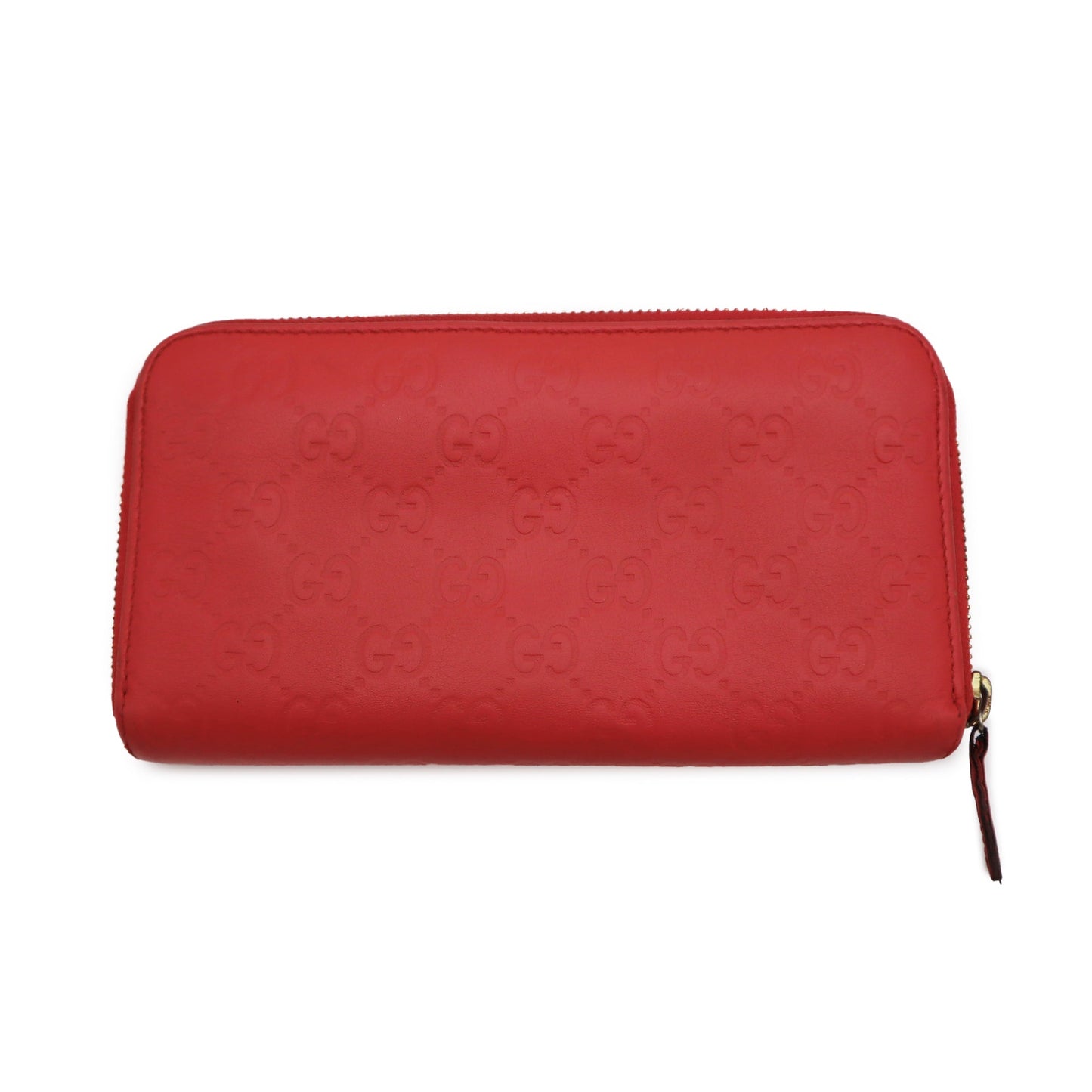 Gucci Guccissima Leather Zip Around Wallet