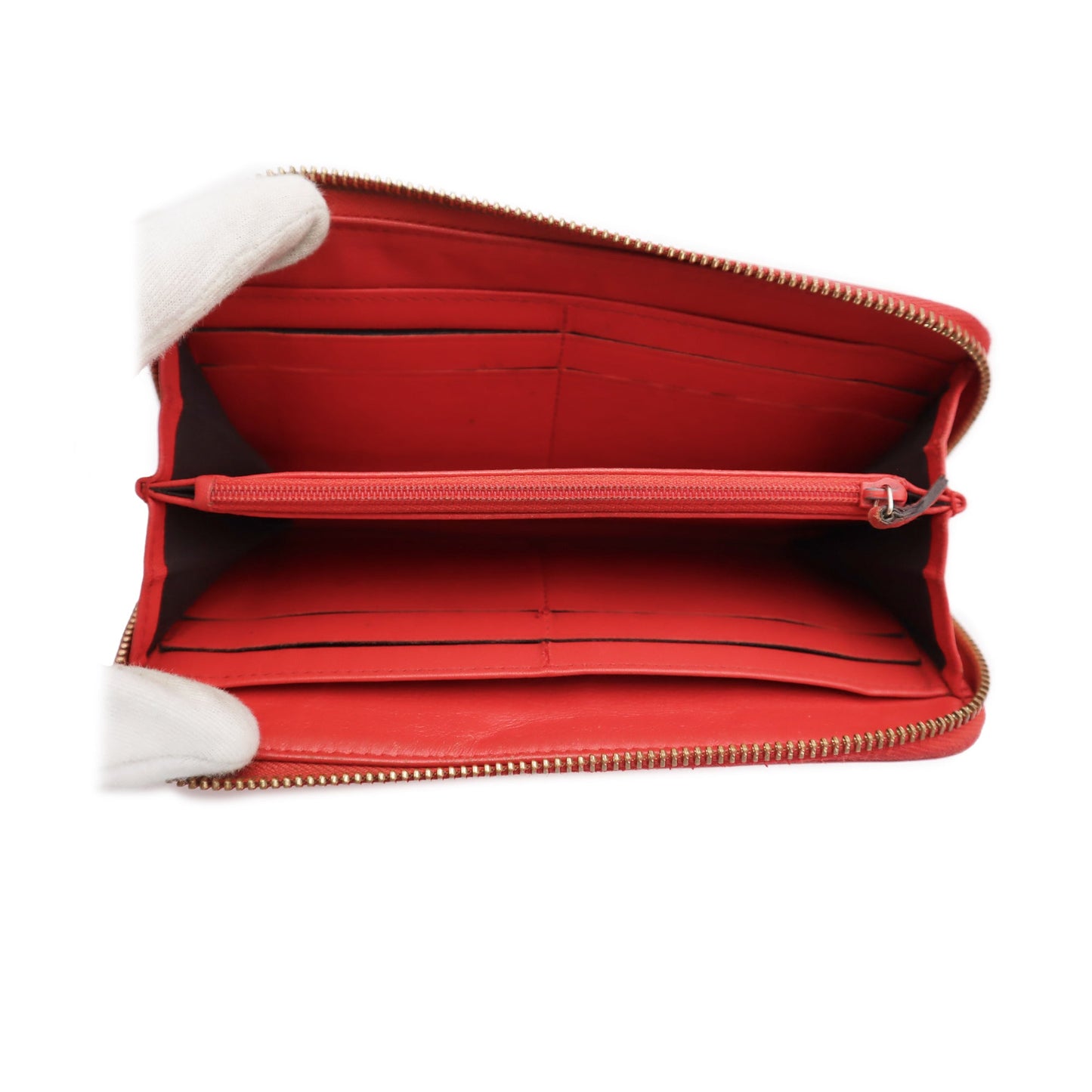 Gucci Guccissima Leather Zip Around Wallet